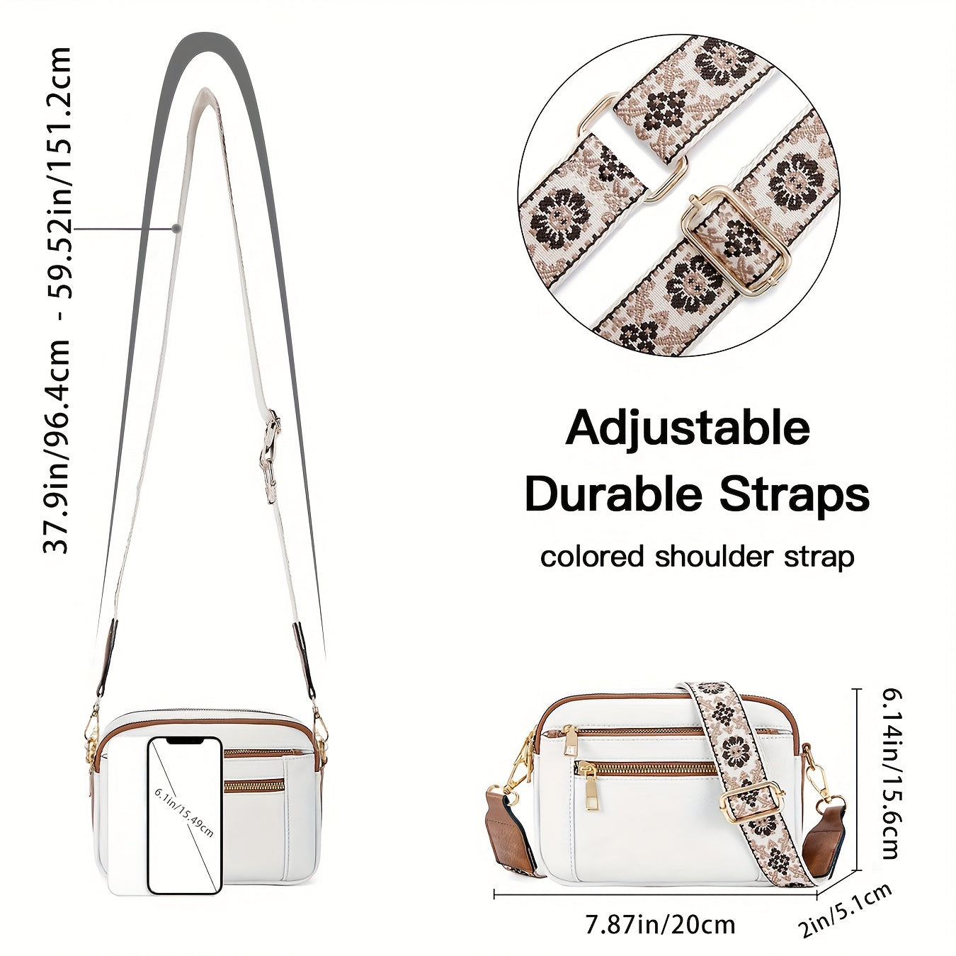 Valentyna - Crossbody Kabelka z Vegánskej Kože